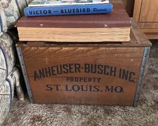 Anheuser-Busch Wooden Box