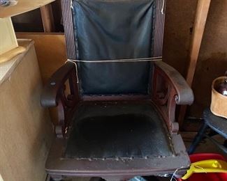 Wooden Lawyer Chair