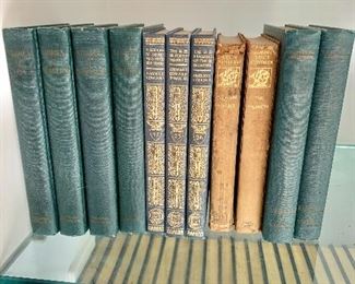 $40; "Little Classics"; Rossiter & Johnson; Riverside Press/Houghton Mifflin 1014; Set of 10; Stories of Childhood, Comedy, Exile, Fortune, Intellect, Laughter, Life, Mystery, Romance and Tragedy