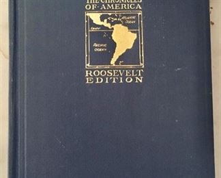 $300 SET: “The Chronicles of America” Roosevelt Edition; Allen Johnson, Yale University Press; 1921; Set of 50