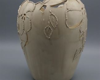 Off White Ceramic Vase