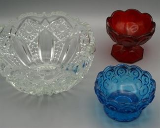 Glass bowl set 