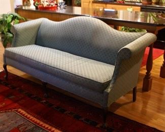 Vintage Blue Sofa