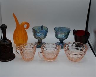 Awesome Colored Glass Lot 