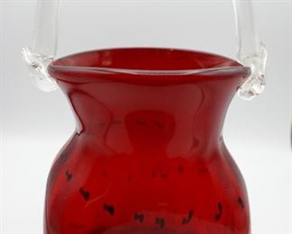 Handblown Glass Purse 