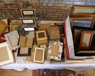 Massive Picture Frame and Photo Album lot 