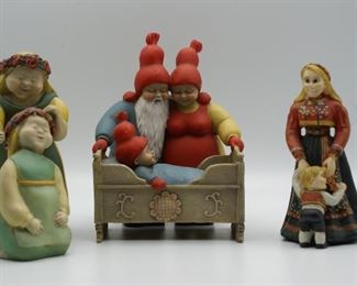 Ceramic Norway Figurines