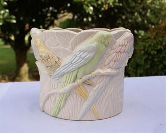 Fitz and Floyd Parrot planter