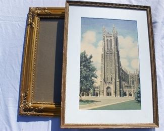 14" x19" in frame, signed Hackney '41. Additional frame measures 14.5" x 18"