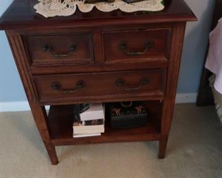 vintage end or  lamp  table