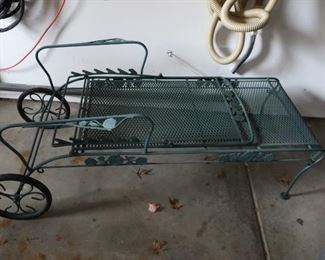 #65         dark     green  Woddard  patio  furniture    