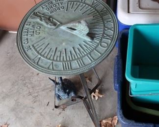 sun dial  decor