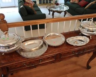 more silver  plate
