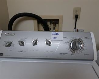 whirlpool  washer      120.00