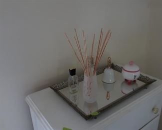 items  on  tray  only 