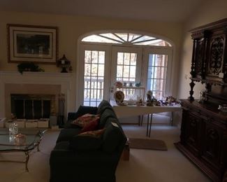 view  of  living  room