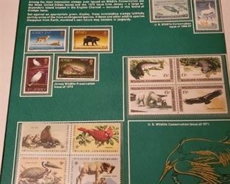 Wildlife Conservation and more stamps