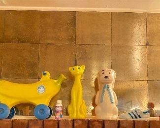 Look at that Chiquita Banana ride-on toy!