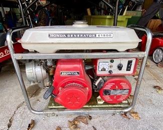 1970's Honda Generator. 