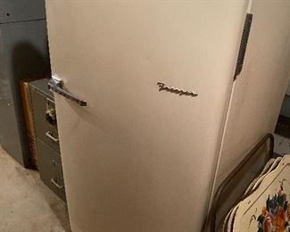 Vintage freezer.