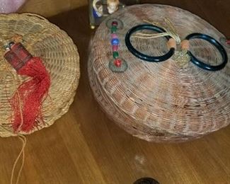 Chinese sewing baskets