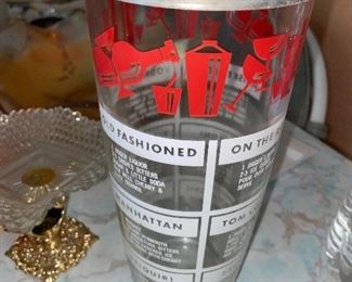 Old fashioned bar glass $25