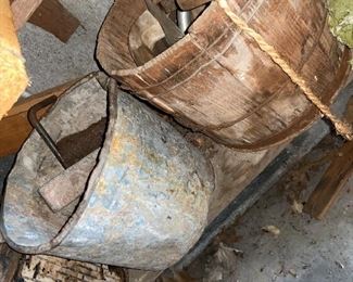 Wooden Bucket $20