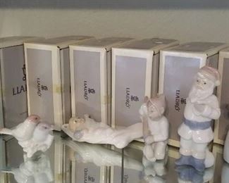 Lladro ornaments 