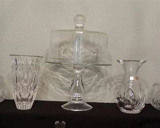 Crystal including Waterford pieces
