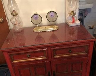 Glass top