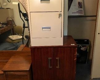 2 drawer file cabinet