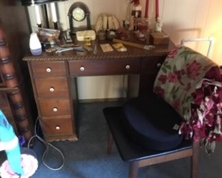 Desk and chair
