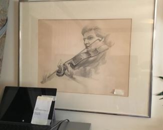 Framed Drawing