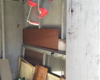 Outside storage building