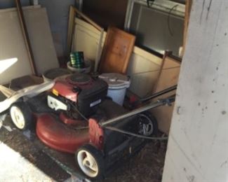 Outside storage building
