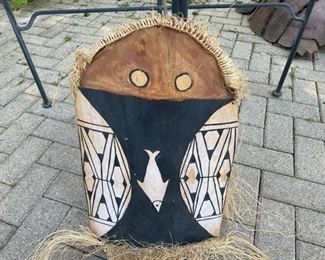 Tribal mask      40"h x 16"w                                             95.00