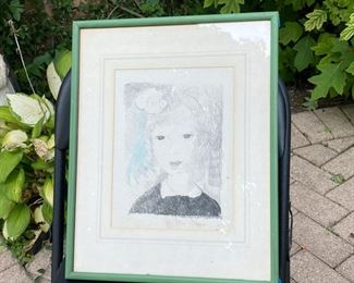 Marie Laurencin lithograph                                     