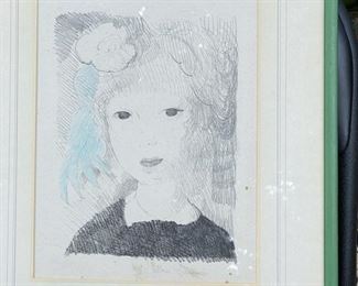 Marie Laurencin lithograph                                     