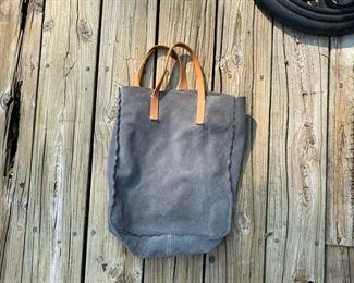 Fairchild Baldwin suede & leather bag                      