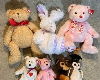 Beanie Babies and TY Classics