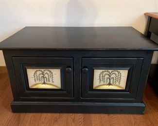 Black Storage Cabinet