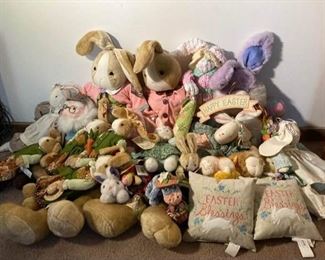 Easter Decor with Pillows