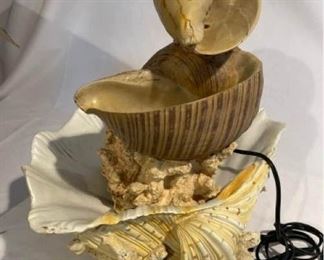 Flowing Shell Water Fountain