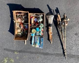 Fishing Poles and Lures