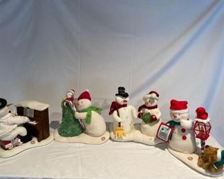 Hallmark Motion Snowman Decor
