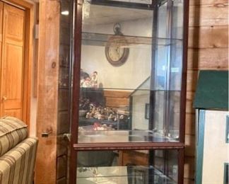Lighted Doll Cabinet
