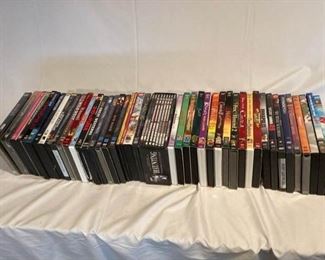 Lots of DVDs
