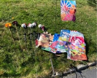 Outdoor Flag and Lawn Ornaments