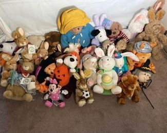 Stuffed Animals Lot III