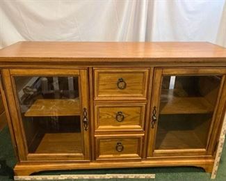 Wood Entertainment Center